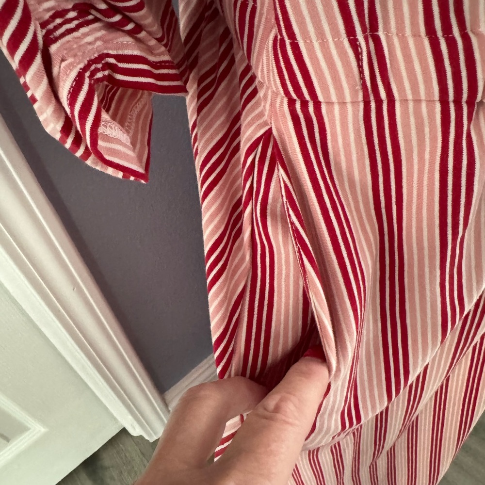 NWT Matilda Jane Red/Pink striped Dress - Picture 4 of 6